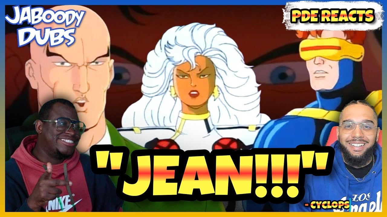 Реакция PDE | Пародия на мультфильм «Люди Икс» с переозвучкой от @JaboodyDubs