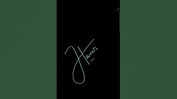 #Signature Request done for name #Jhanvi