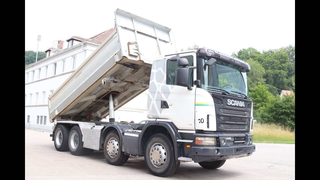 Scania G480, 8x4, Euro 6, Retarder