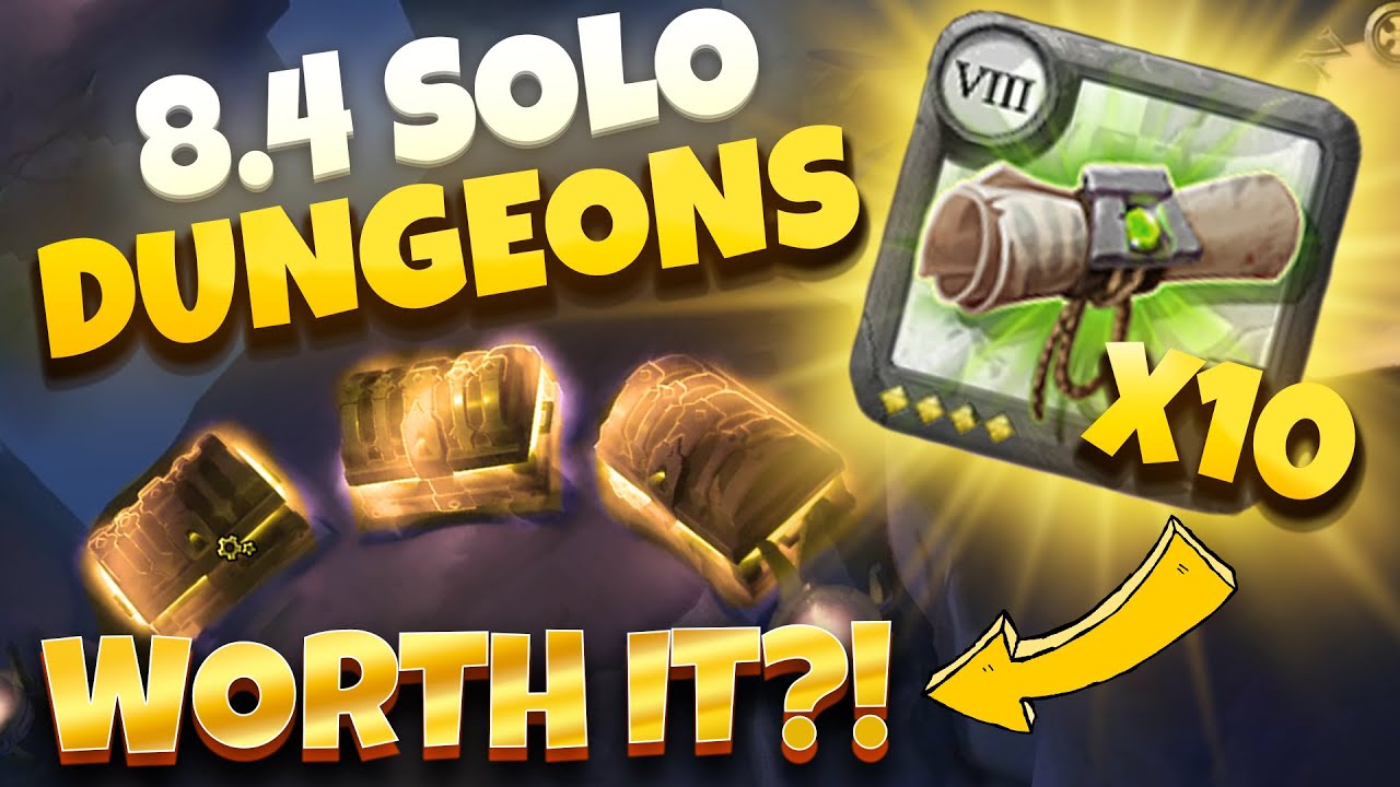 8.4 Одиночные подземелья в 2024 году: стоит ли это того? Albion Online