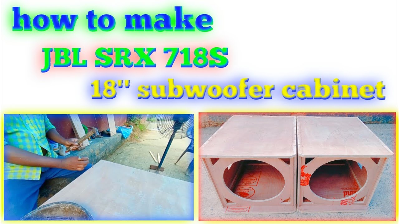 How to make//JBL SRX[718S 18