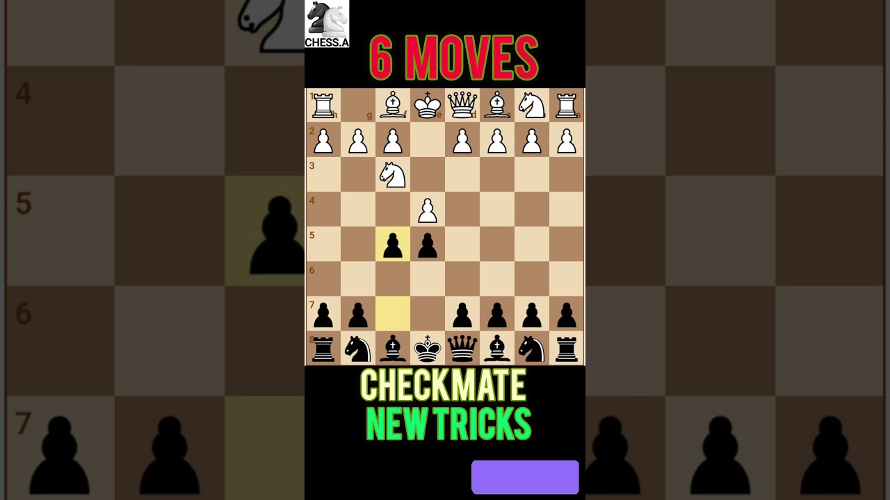 Chess Game End in Just 6 Moves 😱 | Fastest Checkmate Ever