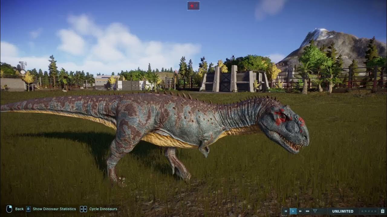 Como hacer fotos en jurassic world evolution