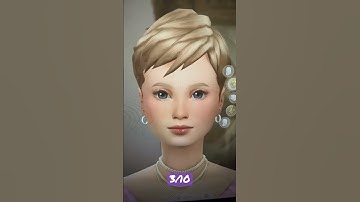 Rating Base Game Hairs In The Sims 4 Create A Sim/CAS #shorts #sims4shorts