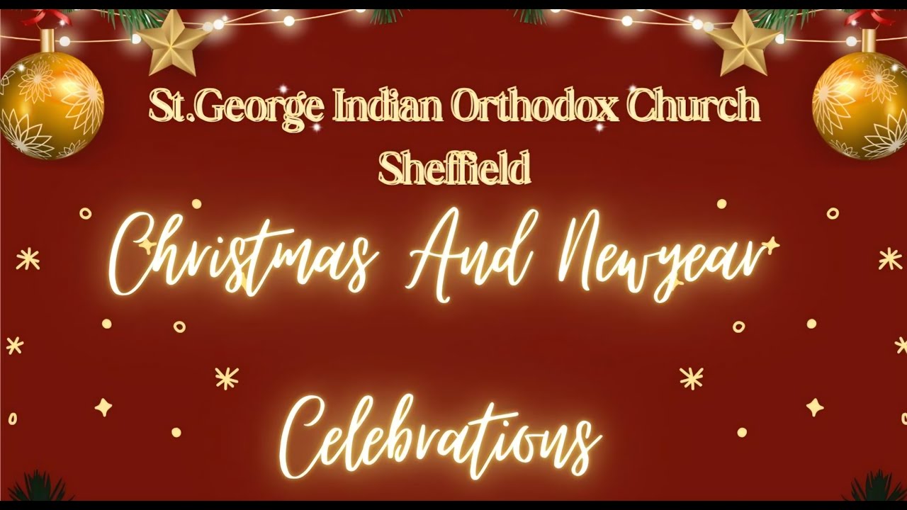 Sunday School kids song. St. George Indian Orthodox Church, Sheffield. Christmas Celebrations 2025.