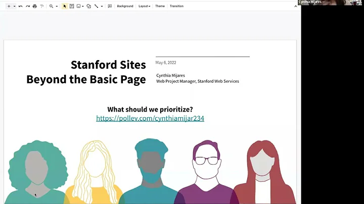 Stanford Sites Beyond the Basic Page