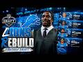 The Ultimate Detroit Lions Fantasy Draft Rebuild