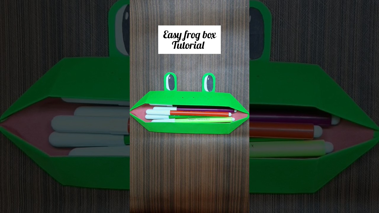 Easy frog box tutorial; 