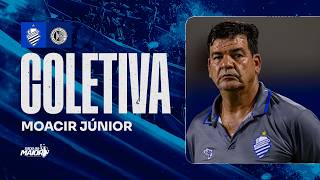 Coletiva pós-jogo com o técnico Moacir Júnior: CSA 1x1 ASA - Série D 2026