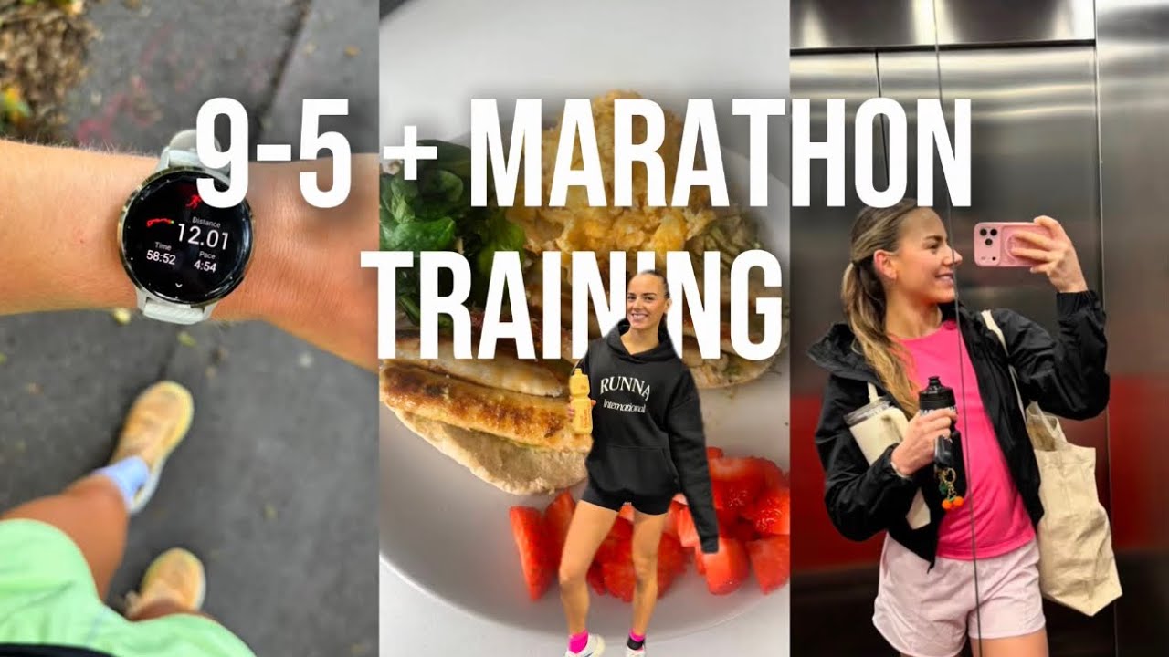 Marathon Comeback While Working a 9–5 | Realistic Day in My Life