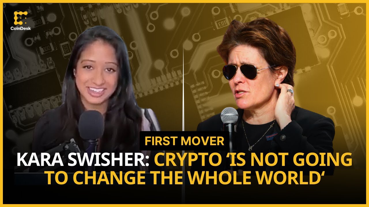 Crypto Progress Is Not the Same as the Beginning of the Internet: Kara  Swisher | First Mover