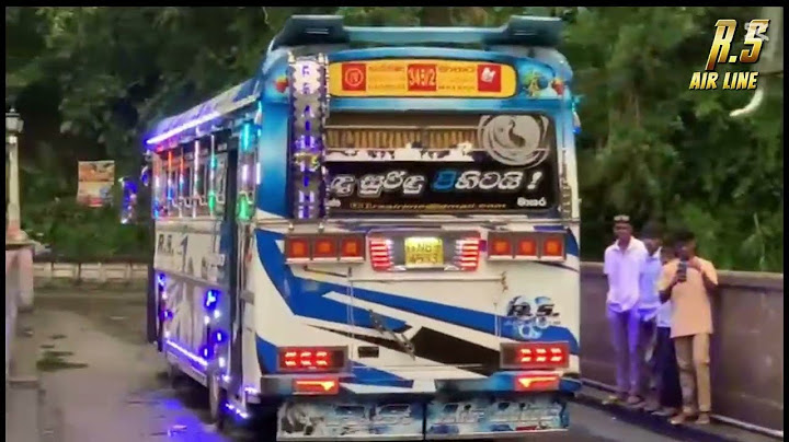 Kodukaraya DJ |BUS|REMIX| කෝඩු කාරයා|R.S AIR LINE