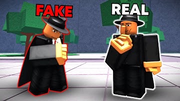 He Was Pretending To Be ME, So I Joined The Game... | The Strongest Battlegrounds