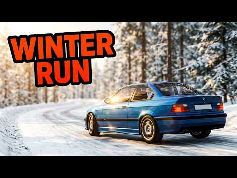 BeamNG.drive🚗 Late winter e36 318is drive 🚗