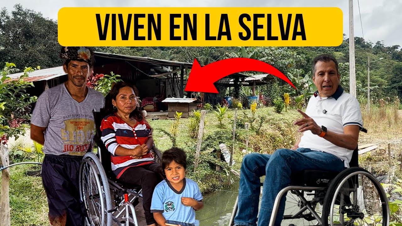 Madre tiene discapacidad y Vive en la Selva 🧑‍🦽🥺