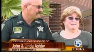 Toddler Makes Remarkable Recovery From Shaken Baby Syndrome
OKEECHOBEE, Fla. - Her steps are still unsteady, but Lilly Harden has made a lot of baby steps in the last 11 months.
Doctors and Okeechobee County Sheriffs deputies werent sure shed ever walk again.
She was limp and lifeless and her eyes were rolling back in her head and she was bruised all over, says Deputy Sarah Green, describing the day she found Lilly.
Green was doing a welfare check on an Okeechobee home last April when she found Lilly in a bedroom.
Investigators believe the two-year-old had been left there to die.
Paramedics rushed her to St. Marys Medical Center where doctors diagnosed Lilly with shaken baby syndrome.
She was blind when we brought her home, couldnt walk, couldnt sit up, couldnt hold her head up by herself, says her grandmother, Linda Ashby. She went almost back to a newborn stage, had to re-learn everything from holding her head up to sitting up to crawling, walking.
The toddler is now making up for lost time. Lilly completely regained her sight and shes taking more steps every day.
She still stumbles often, but she always gets up and tried again.
To see her come this far when I wasnt even sure she would live to begin with and to see her acting like a normal 2-year old, going on 3, its a blessing, says Green.
John Coleman, Lillys mothers boyfriend at the time, is charged with 11 counts of child abuse and neglect. He remains in the Okeechobee County Jail.
Lillys mother, Amanda Ashby-Hardin, was also charged with child abuse. Toddler Makes Remarkable Recovery From Shaken Baby Syndrome