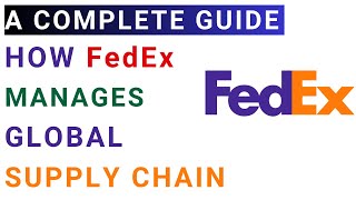 How FEDEX delivery supply chain strategy works | Logistics | MBA Case study analysis with Solution screenshot 4