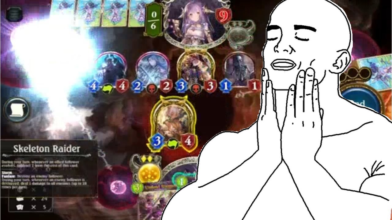 Skeleton Raider Perfect Satisfaction | Evo Shadowcraft | Shadowverse Dawn Of Calamity (Rotation)