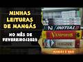 MANGÁS LIDOS NO MÊS DE FEVEREIRO