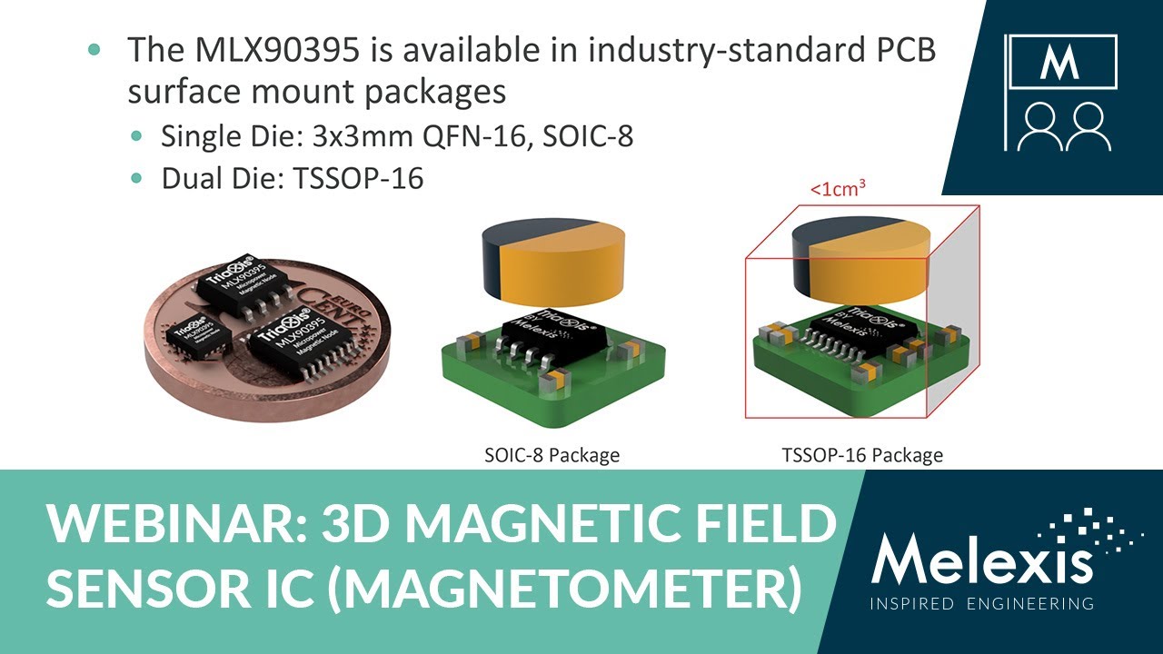 Automotive-grade magnetic field sensor IC (MLX90395) I Melexis