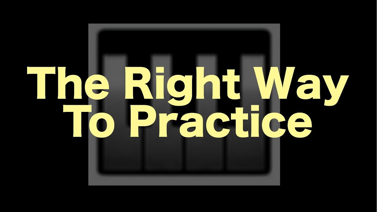 How I Practice To Become Better - YouTube