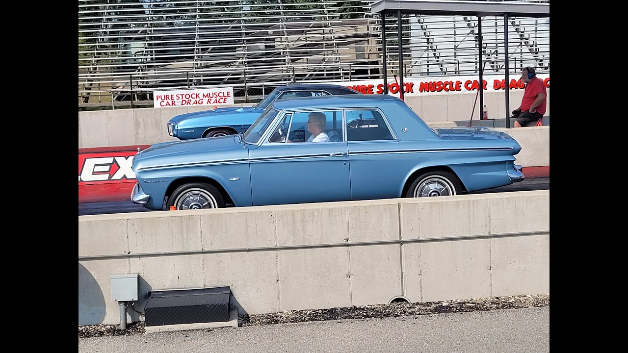 2024 Pure Stock Muscle Car Drag Race 64 Studebaker Daytona Vs 69 2024-pure-stock-muscle-car-drag-race-64-studebaker-daytona-vs-69