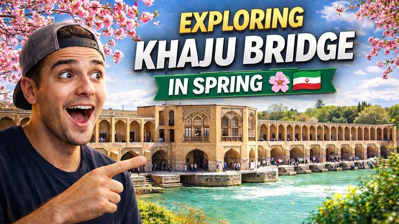 Khaju bridge Isfahan Iran Walking on this bridge is a dream.