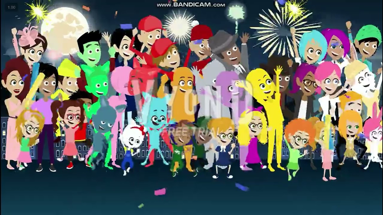 Heather ruins New Year's Eve in Vyond City/Grounded pt 2