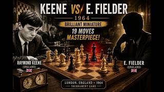 Raymond Keene vs E. Fielder — Unudulmaz Şahmat Döyüşü  #chess #şahmat  #satranç