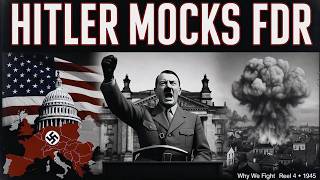 Hitler Mocks FDR, Nazi Conquest of Poland & U.S. Neutrality Battle – War Comes to America (1945)