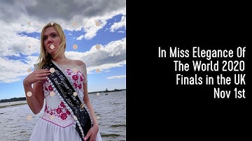 OFFICIAL PHOTOS & VIDEOS of our Miss Elegance Of The World International Ambassador from Finland