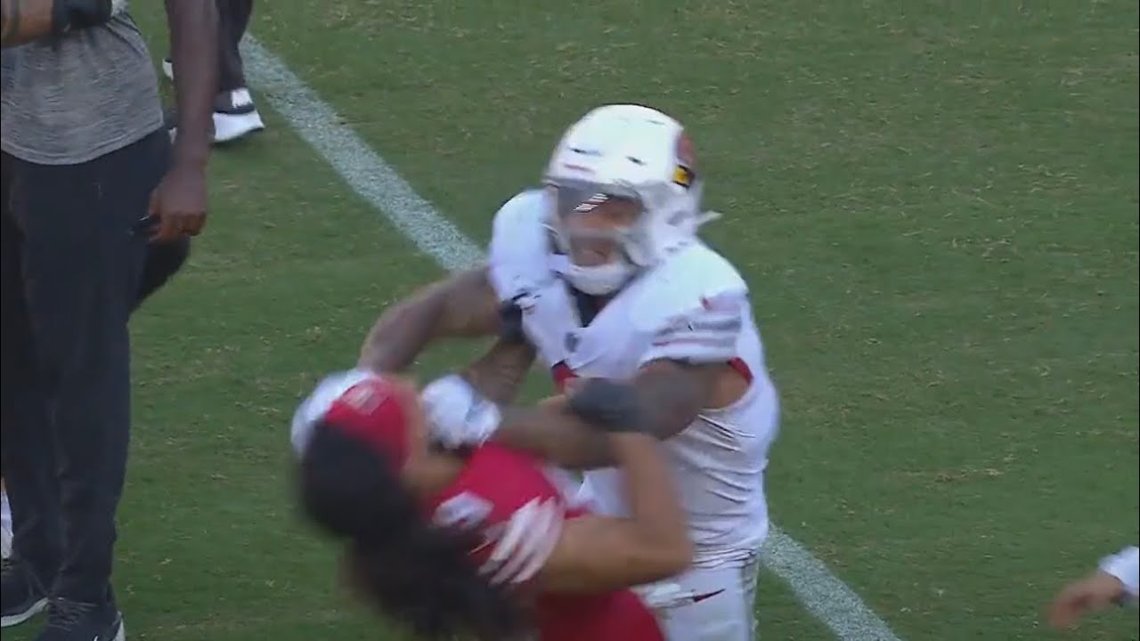 james-connor-talanoa-hufunga-heated-scuffle-after-49ers-cardinals
