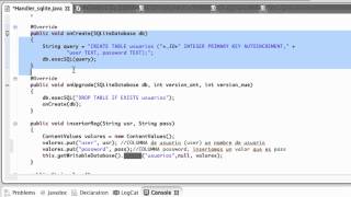 Tutorial Android - SQLite, insertando registro a la base de datos (parte 2)