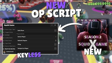 *NEW* Squid Game X Op Script | Pastebin 2025 |