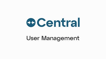 Central: User Management