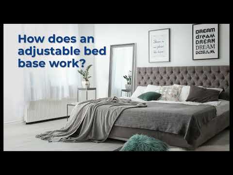 How does an adjustable bed base work? | Adjustamatic