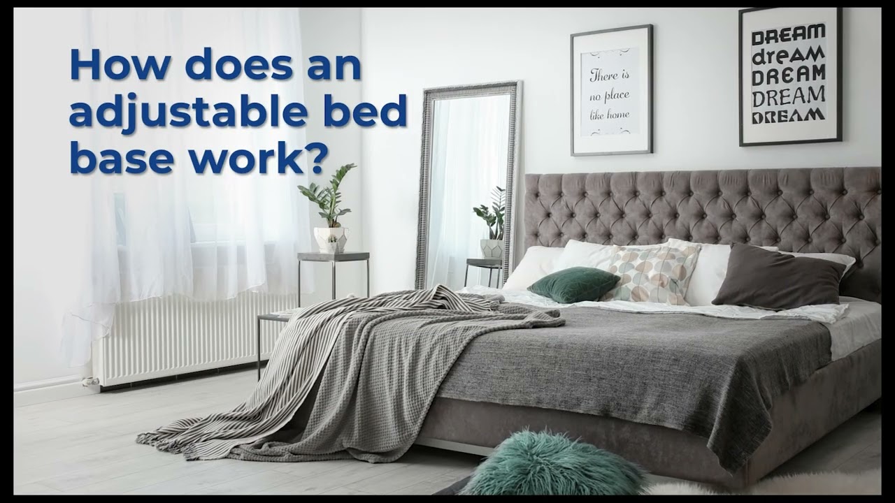 How does an adjustable bed base work? | Adjustamatic