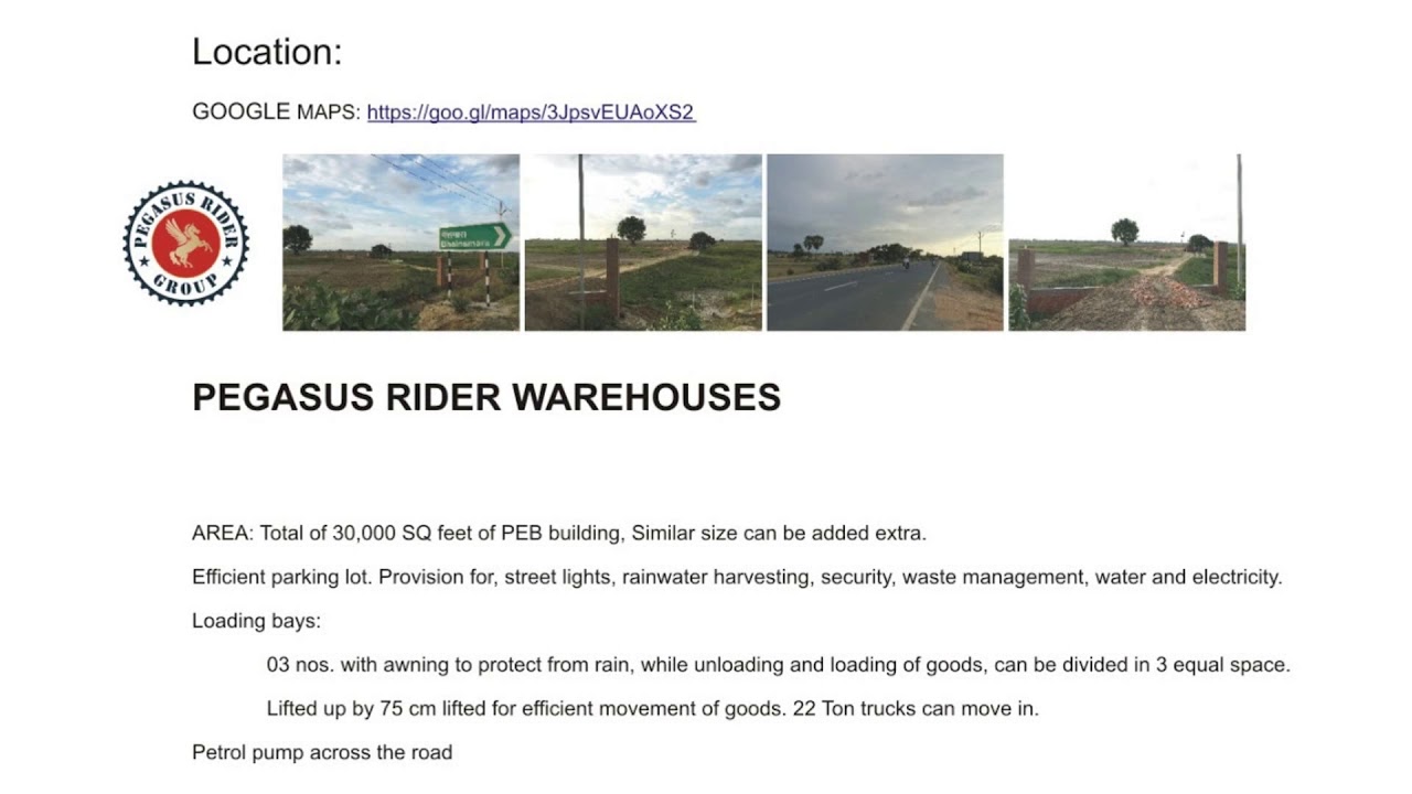 The Pegasus Rider Warehouse 