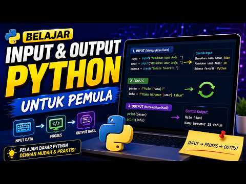 Belajar Input dan Output Python untuk Pemula
