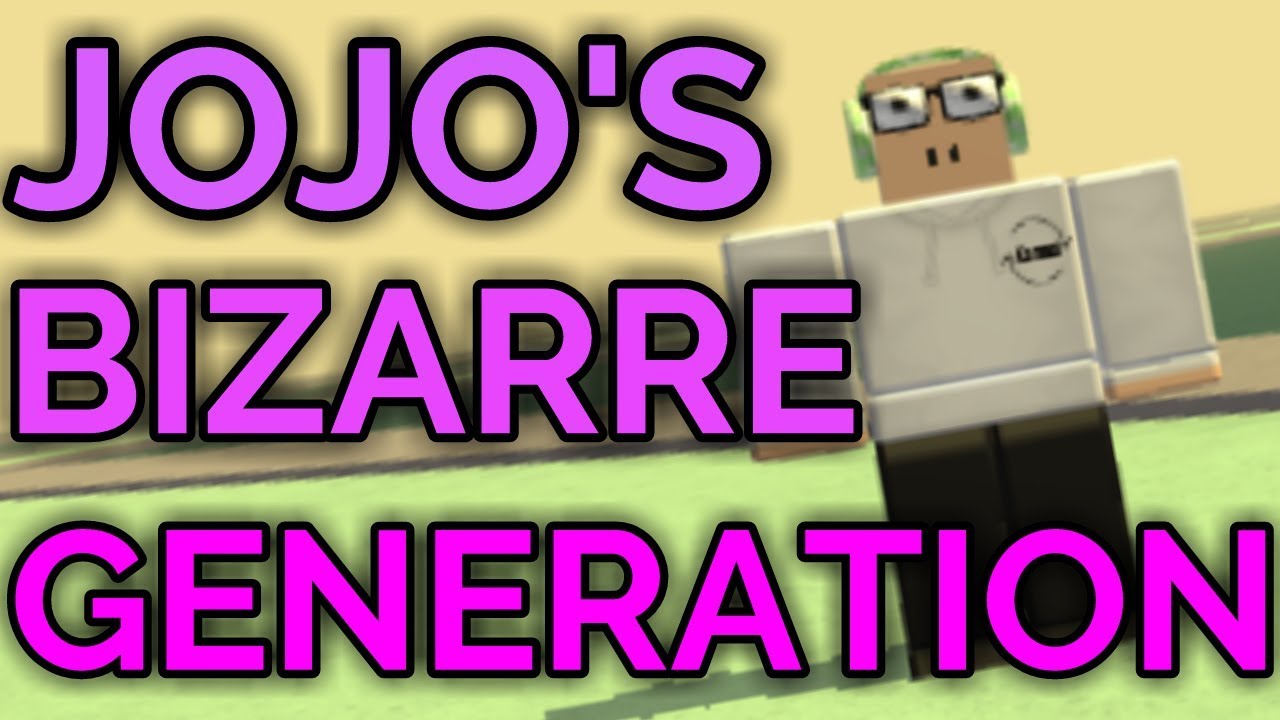 Jojo S Bizarre Generation Roblox Youtube - jojos bizarre generation big update roblox