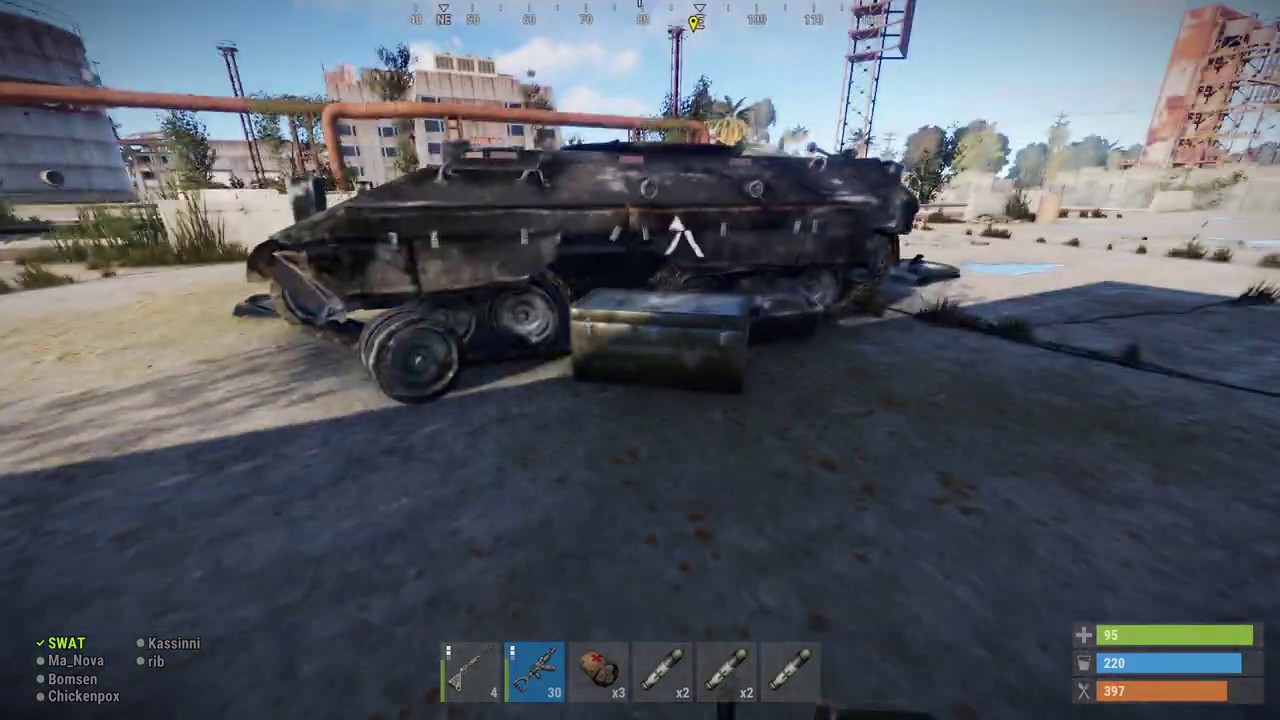 RUST Taking the Bradley with C4 The Second Time Part.2 THE LOOT