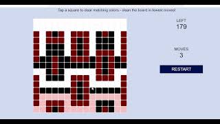 Pixly Level 153 Solved