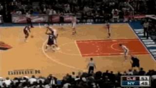 2/04 Cleveland Cavailers @ New York Knicks - Austin Carr's Hightlights