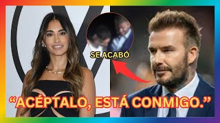 Messi Traicionado Antonella Roccuzzo Y David Beckham, Unidos Por Algo Más Que Una Amistad?