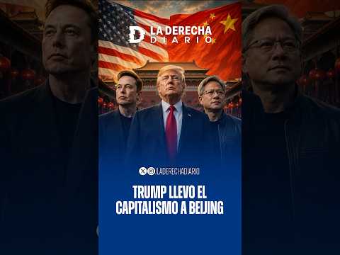 Miniatura del Short: 🚨🇺🇸🇨🇳 TRUMP LLEGA A BEIJING: Acompañado por Elon Musk y el CEO de Nvidia