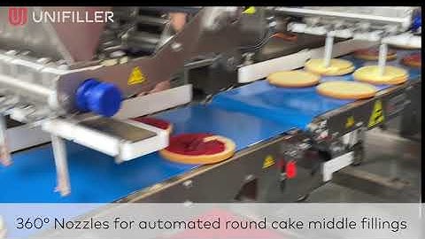 The Unifiller Multi Station is essential for the flexibility of our CakeLine and highest efficiency