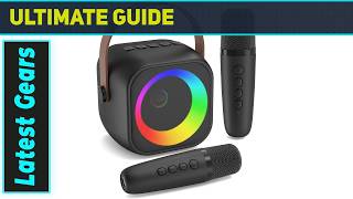 Mini Karaoke Machine Portable Bluetooth Best Fun Party Speaker for Kids & Adults