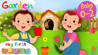 My First Words #12 | Garden | Educational Series for Babies 0-2