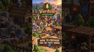 🧟 HOW TO SURVIVE THE FIRST ZOMBIE HORDE! | Vardune Zombie Survival RTS Beginner Guide