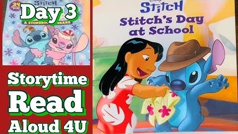 Day 3 - Disney Stitch Advent Calendar | Storytime Read Aloud 4U | #countdowntochristmas 